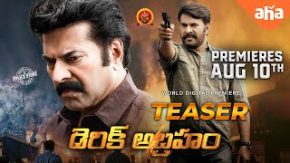 Derick Abraham Latest Telugu Movie Teaser  Mammootty  Anson Paul  Kaniha  Tarushi [upl. by Danny]