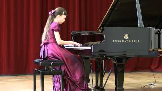 Alina Khabibulina Sergei Rachmaninoff Humoresque Op 10 No5 [upl. by Seilenna]