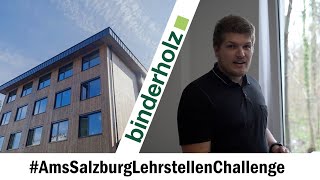 binderholz bei der AMSSalzburgLehrstellenChallenge [upl. by Atiniuq]