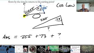 FM 20 Ch 3 Review 11 Directions Cosine Law Question [upl. by Neellok]