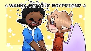 DOUBLE LIFE  Wanna be your boyfriend • ANIMATION MEME • FlipaClip  Ft Secret Soulmates duo [upl. by Zul736]