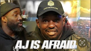 Dillian Whyte  “Anthony Joshua is AFRAID to take the rematch” [upl. by Anastasio]