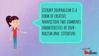 Literary Journalism [upl. by Alial]