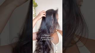 How to get bouncy voluminous athome blowout with amika big hit wash care and hair spray [upl. by Ned]