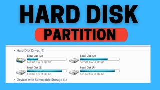 How to Make a Partition on Windows 7  Hard Disk Partition [upl. by Abbot]