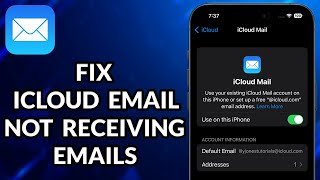 How To Fix iCloud Email Not Receiving Emails [upl. by Casandra118]