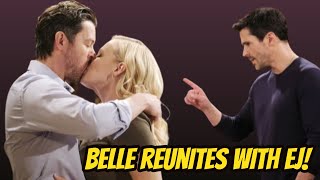 Shawn sadly watched Belle fall in love with EJ Belles true love  Days of our lives spoilers [upl. by Annahsed725]