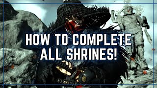 HOW TO LOCATE amp COMPLETE ALL SHRINES Unlock Armor Sets  Ghost of Tsushima Iki Island PS5 [upl. by Runkle514]