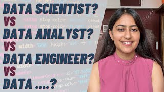 How to choose between the various data jobs Data Engineer vs Analyst vs Scientist vs [upl. by Nyledaj]