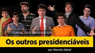 Marcelo Adnet imita Boulos Amoêdo Meirelles Alvaro Dias Eymael Vera Lucia e João Goulart Filho [upl. by Lirva]