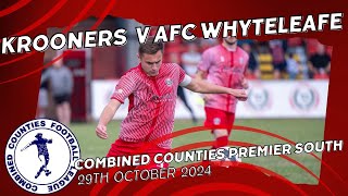 Match Highlights  Camberley Town v AFC Whyteleafe  CCL Premier Division South  29th Oct 2024 [upl. by Troth]