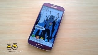 Purple Samsung Galaxy S4 Unboxing [upl. by Sucy]