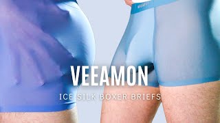 VEEAMON Ice Silk Boxer Briefs  Product Guide [upl. by Elolcin]