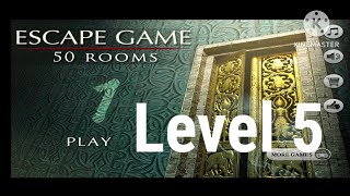 ESCAPE GAME ROOM 50 LEVEL 5 escapegames find video [upl. by Vergne894]