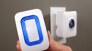 How To Set Up WaveLink Wireless Doorbell with Motion Sensor [upl. by Aisorbma]