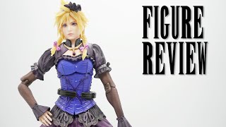 Cloud Dress FFVII Remake Play Arts Kai Figure Review [upl. by Meikah918]