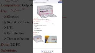 Monocef o tablet uses medicine cefpodoxime antibiotics [upl. by Firman122]