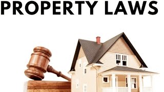 Shortcut notes of Transfer of Property Act1882 [upl. by Aneeg371]