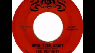 DISTANTS  Open Your Heart  Northern   Warwick 577  Backing Vocals  THE ANDANTES  1960 [upl. by Wappes]