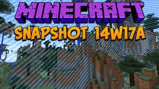 Minecraft 18 Snapshot 14w17a World Gen Customization Epic [upl. by Eecats69]