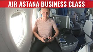 Review Air Astana 767 Business Class  Most Surprising Flight of the Year [upl. by Laud907]