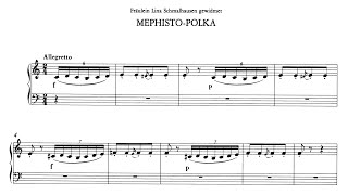 Liszt  Mephisto Polka S217 Filipec [upl. by Anauq4]