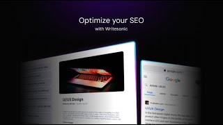 Short Video Ad for AI Product  Writesonic [upl. by Jona16]