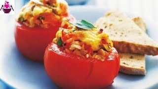 Baked Tomatotomato recipebaked tomato recipe [upl. by Eilloh]