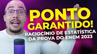 Questão de ESTATÍSTICA que VAI CAIR no ENEM [upl. by Ylahtan]