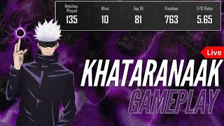 KHATARNAAK GAMEPLAY WITH BLAZEISLIVE 55 KEEP SUPPORTING GUYS bgmi krafto youtubeconquerorlobby [upl. by Asiret]