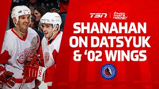 Dominos Thats Hockey Shanahan on Datsyuk becoming 10th HHOF member from 02 Wings [upl. by Shakespeare]