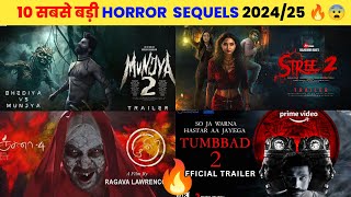 Upcoming Big Horror Movie Sequels 20242025 Hindi 10 Upcoming Bollywood amp South Horror Film List [upl. by Orrin467]