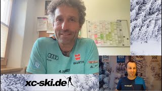 Interview mit LanglaufTeamchef Peter Schlickenrieder nach der Sommerleistungskontrolle [upl. by Arriet194]