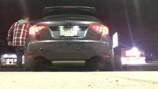 2008 Impreza Hatchback 25i Exhaust Clip [upl. by Edmea]