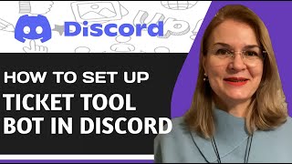 How To Set Up Ticket Tool Bot In Discord Server 2024  Full guide [upl. by Emmerie]