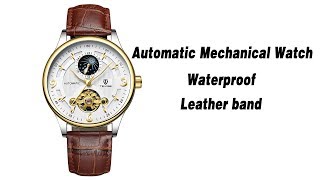 TEVISE Automatic Men Mechanical Watch Luminous Waterproof [upl. by Marget857]