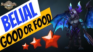 Belial Water Demon 👍Good or 🍔Food in Summoners War RTA [upl. by Quillon235]