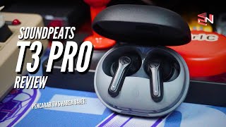 Pencabar TWS Bajet Tahun 2024  SoundPeats T3 Pro Review [upl. by Eppie]