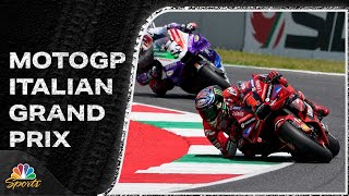 MotoGP EXTENDED HIGHLIGHTS Italian Grand Prix  61123  Motorsports on NBC [upl. by Aremus656]