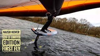 First Fly with my new Naish Hover S26 LE Limited Edition 85 Liter [upl. by Hartzke]