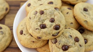 Soft and Chewy Chocolate Chip Cookies Recipe [upl. by Eemyaj470]