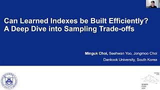 SIGMOD 2024 Can Learned Indexes be Built Efficiently A Deep Dive into Sampling Tradeoffs [upl. by Bowie]