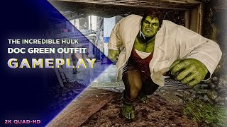 Marvels Avengers  Gameplay HULK quotDOC GREEN OutfitSkinquot PC 1440p 60FPS No Commentary [upl. by Natlus]