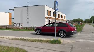 Audi A6 Allroad C6 30 TFSI acceleration amp exhaust [upl. by Nidak822]