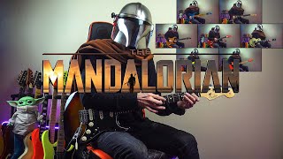 Star WarsThe Mandalorian Theme Ludwig Göransson  7 Guitars  Cover by Ignacio Torres NDL [upl. by Netty]