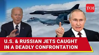 Putin Scrambles MiG31 Jet As US Bombers Approach Russian Borders Barents Sea Face Off [upl. by Zalucki]