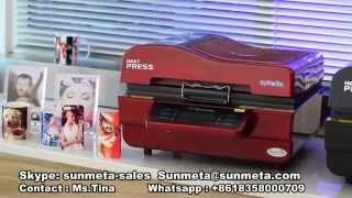 3D вакуумный сублимационный пресс St3042 3D sublimation vacuum heat press machine [upl. by Kcirdle]