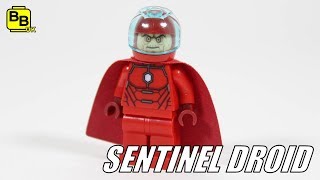 LEGO STAR WARS EMPEROR PALPATINES SENTINEL DROID MINIFIGURE CREATION [upl. by Ayekat393]