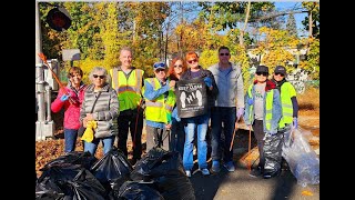 Riverhead Fall Cleanup trash recycle cleaning [upl. by Photima]