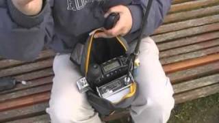 FT857D manpack Testing the SG211 automatic antenna tuner Beiramar [upl. by Laufer]